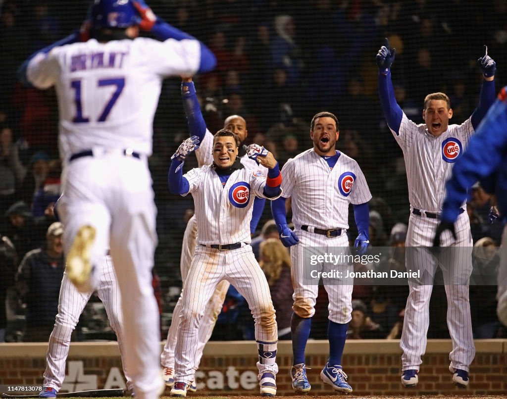 Miami Marlins v Chicago Cubs