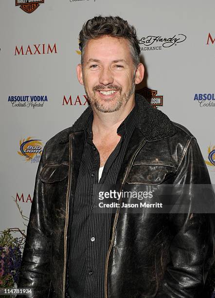 Comedian Harland Williams arrives at the 11th annual Maxim Hot 100 Party with Harley-Davidson, ABSOLUT VODKA, Ed Hardy Fragrances, and ROGAINE held...
