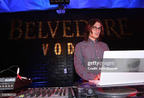 Guests attend Late Night Rehearsals by Belvedere - featuring Bloc Party, Does it offend you, yeah? And Black Kids on July 29, 2008 in Los Angeles,...