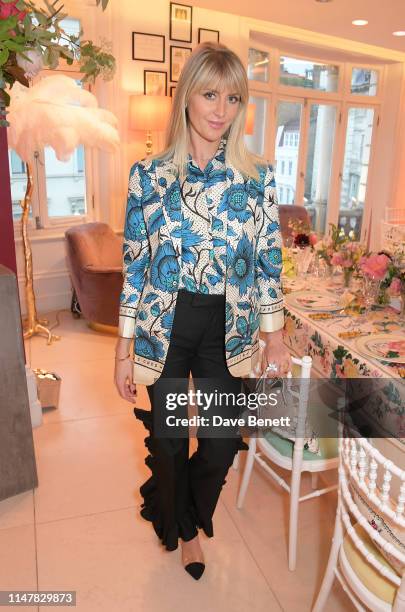 Lady Emily Compton attends a dinner hosted by Alice Naylor-Leyland and Fenwick to celebrate their summer season partnership at Fenwick Of Bond Street...
