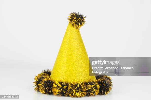 party hat - birthday hat stock pictures, royalty-free photos & images