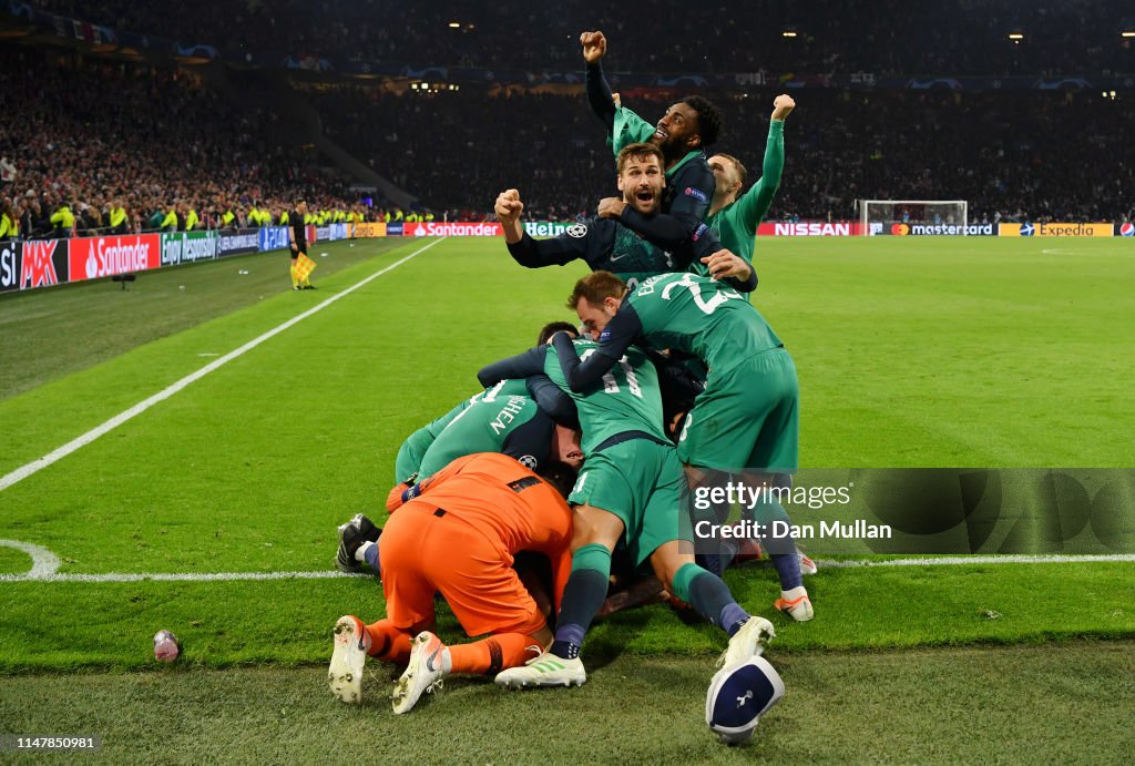 Ajax v Tottenham Hotspur - UEFA Champions League Semi Final: Second Leg