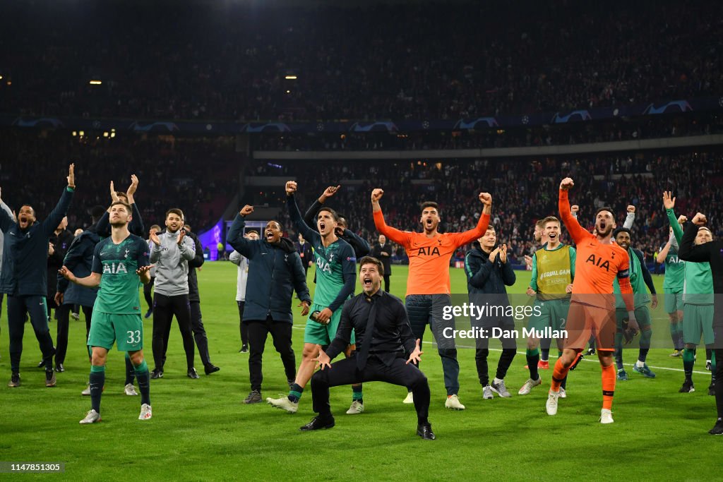 Ajax v Tottenham Hotspur - UEFA Champions League Semi Final: Second Leg