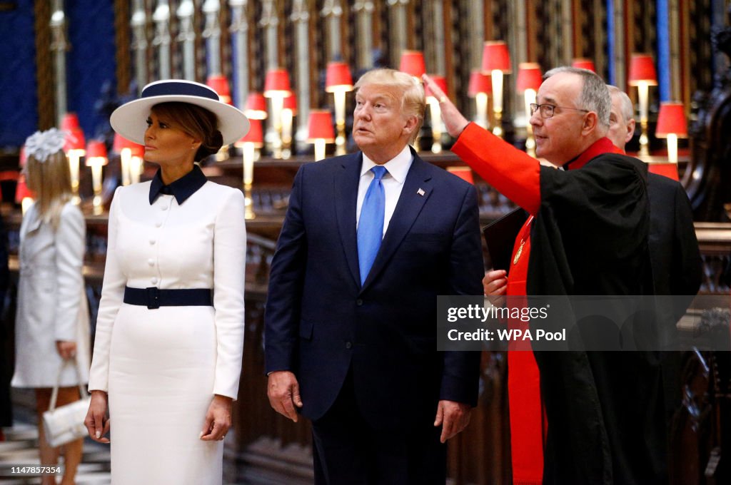 U.S. President Trump's State Visit To UK - Day One