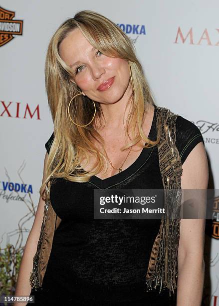 Designer Kari Whitman arrives at the 11th annual Maxim Hot 100 Party with Harley-Davidson, ABSOLUT VODKA, Ed Hardy Fragrances, and ROGAINE held at...