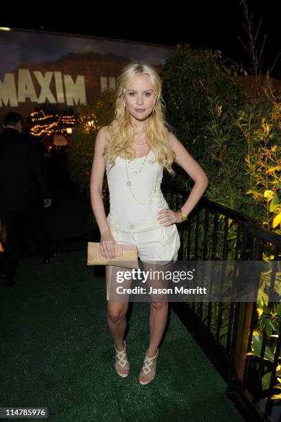 Actress Helena Mattsson attends the 11th annual Maxim Hot 100 Party with Harley-Davidson, ABSOLUT VODKA, Ed Hardy Fragrances, and ROGAINE held at...