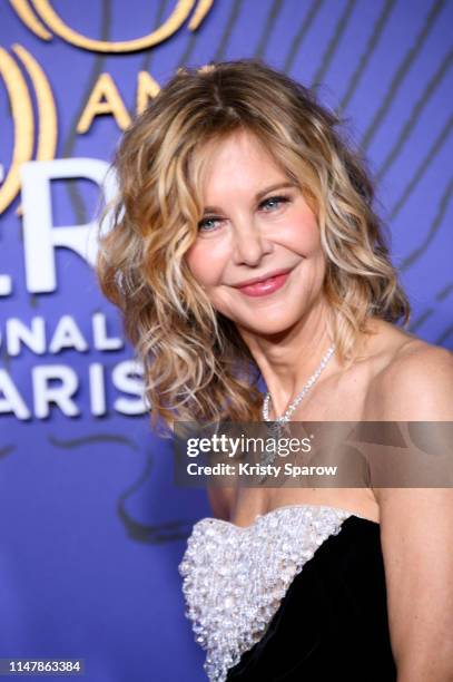 American Actress Meg Ryan attends the 350th Anniversary Gala photocall at Opera Garnier on May 08, 2019 in Paris, France.