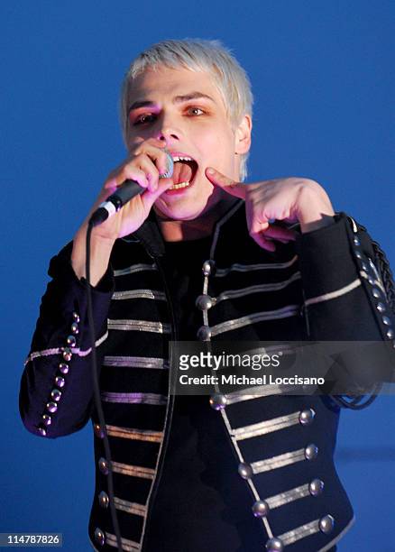 Gerard Way of My Chemical Romance during 2006 MTV Video Music Awards  Pre-Show at Radio City Music Hall in New York City, New York, United States.