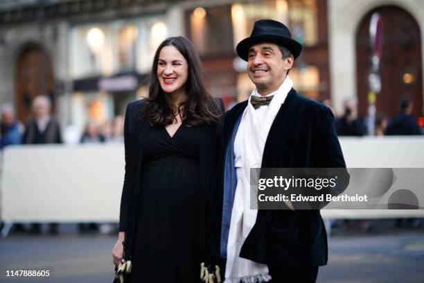 Ariel Wizman and his wife Osnath Assayag attend the 350th Anniversary Gala : Outside Arrivals At Opera Garnier on May 08, 2019 in Paris, France.
