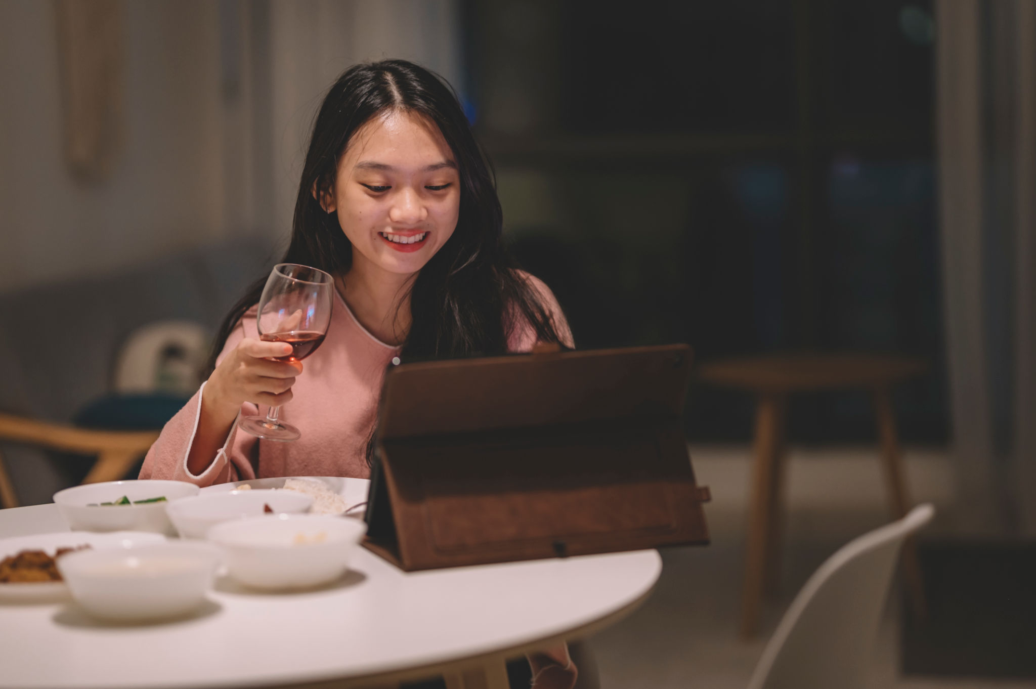 virtual dining experience
