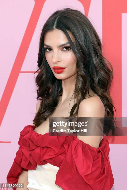 Emily Ratajkowski attends the 2019 CFDA Fashion Awards at The Brooklyn Museum on June 3, 2019 in New York City.