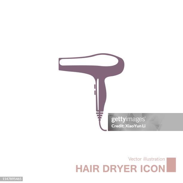 hair dryer - hair dryer stock illustrations