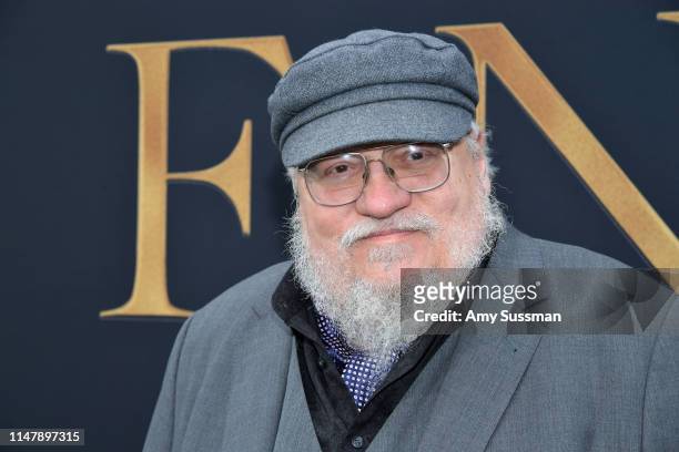 George R. R. Martin attends the LA Special Screening of Fox Searchlight Pictures' "Tolkien" at Regency Village Theatre on May 08, 2019 in Westwood,...