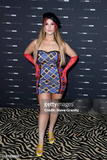 Natalie Friedman attends the Fashion Nova x Cardi B Collection Launch Party at Hollywood Palladium on May 08, 2019 in Los Angeles, California.