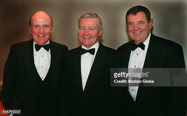 UMass Ball at Symphony Hall. 1997 President Medal Recipient John F. Welch Jr. CEO of General Electric Company, UMass President William Bulger and...