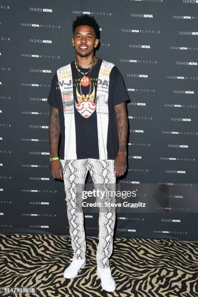 Nick Young attends the Fashion Nova x Cardi B Collection Launch Party at Hollywood Palladium on May 08, 2019 in Los Angeles, California.