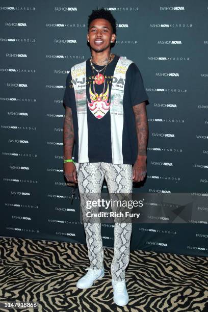 Nick Young attends the Fashion Nova x Cardi B Collection Launch Party at Hollywood Palladium on May 08, 2019 in Los Angeles, California.