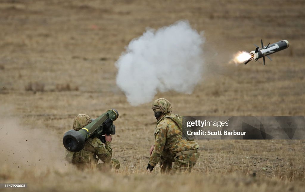 Australian Army Demonstrates Firepower In Exercise Chong Ju