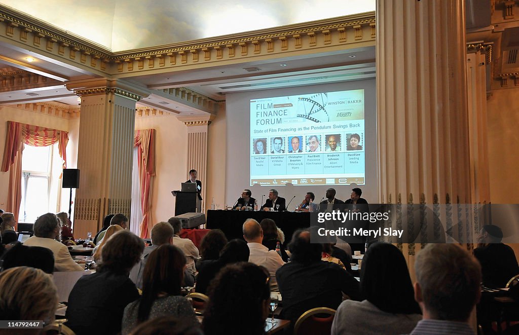 The 64th Annual Cannes Film Festival - International Film Finance Forum Presented By Winston Baker In Association With Variety