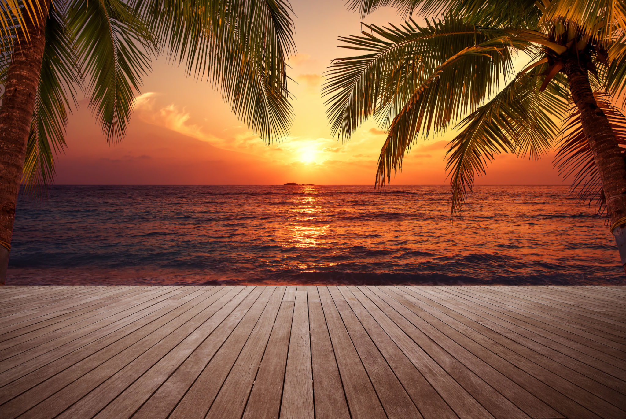 caribbean sunset