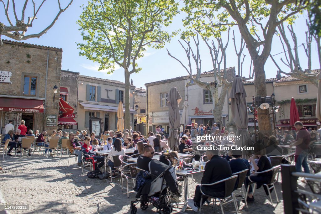 Carcassonne, Medieval citadel, France.