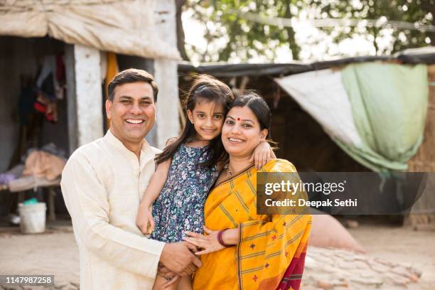 indian family - stock images - rural indian family stock pictures, royalty-free photos & images