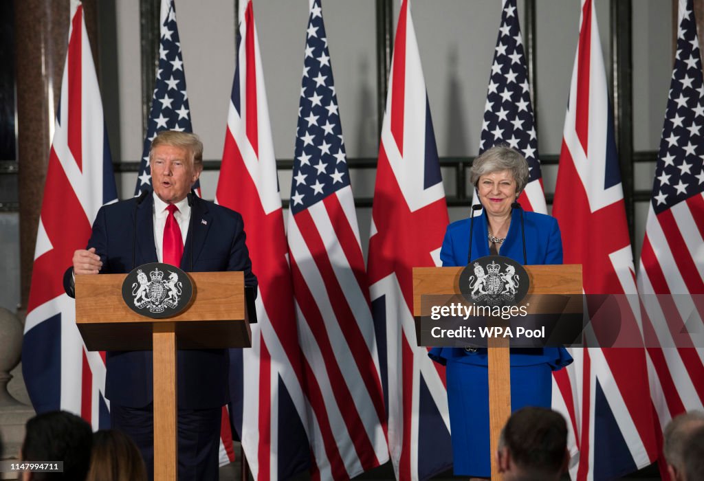 U.S. President Trump's State Visit To UK - Day Two