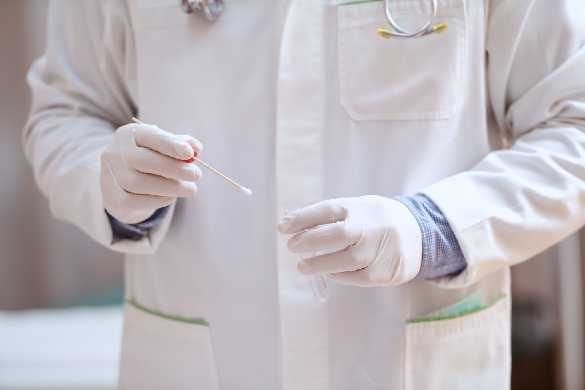 cheek swab