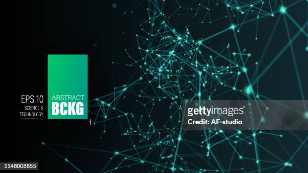 abstract network background - virtual reality stock illustrations
