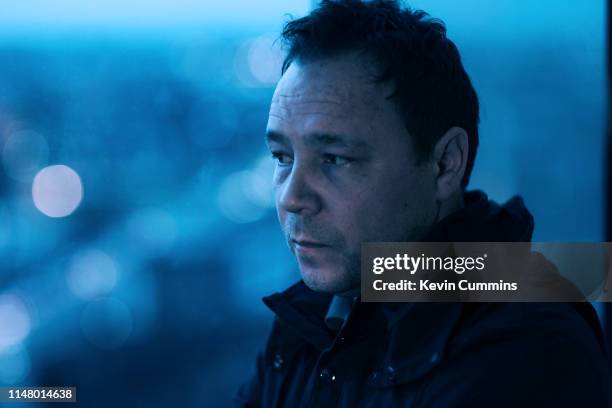 English actor Stephen Graham, portrait, United Kingdom, 7th February 2014.