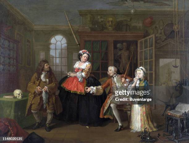 Marriage a-la-mode: The Visit to the Quack Doctor. William Hogarth: Marriage a-la-mode: The Visit to the Quack Doctor.