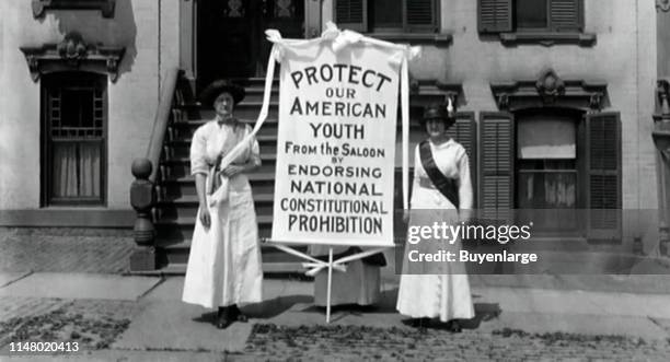 Demand for a Constitutional Amendment and protection from Saloons.