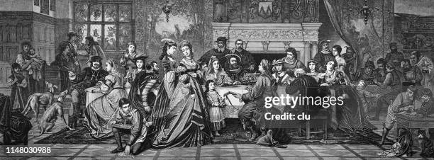 16世紀的豐盛盛宴 - 帝國主義 幅插畫檔、美工圖案、卡通及圖標