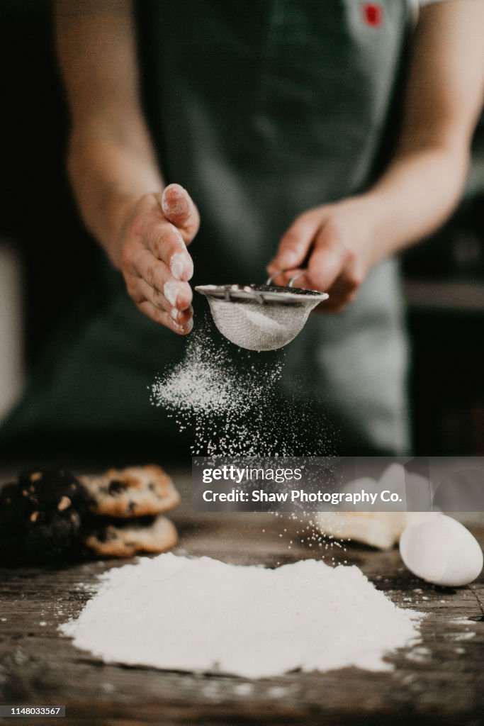 Baking Cookie Set Up
