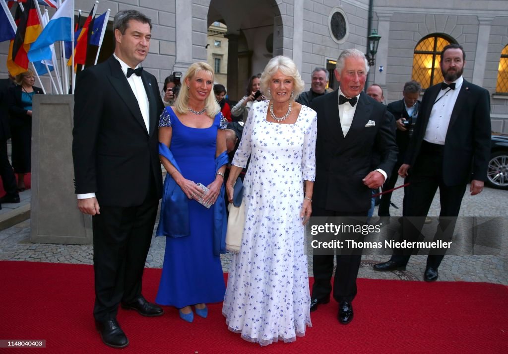 The Prince Of Wales And Duchess Of Cornwall Visit Germany - Day 3 - Munich