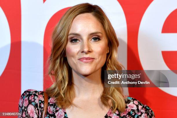 Sophie Rundle attends "BBC One Drama Gentleman Jack" Yorkshire Premiere at The Piece Hall on May 09, 2019 in Halifax, England.