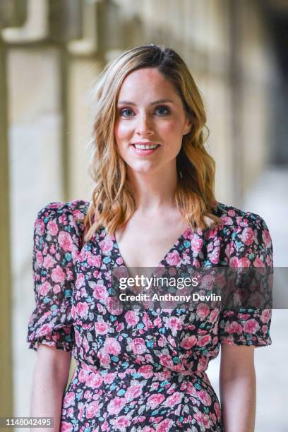 Sophie Rundle attends "BBC One Drama Gentleman Jack" Yorkshire Premiere at The Piece Hall on May 09, 2019 in Halifax, England.