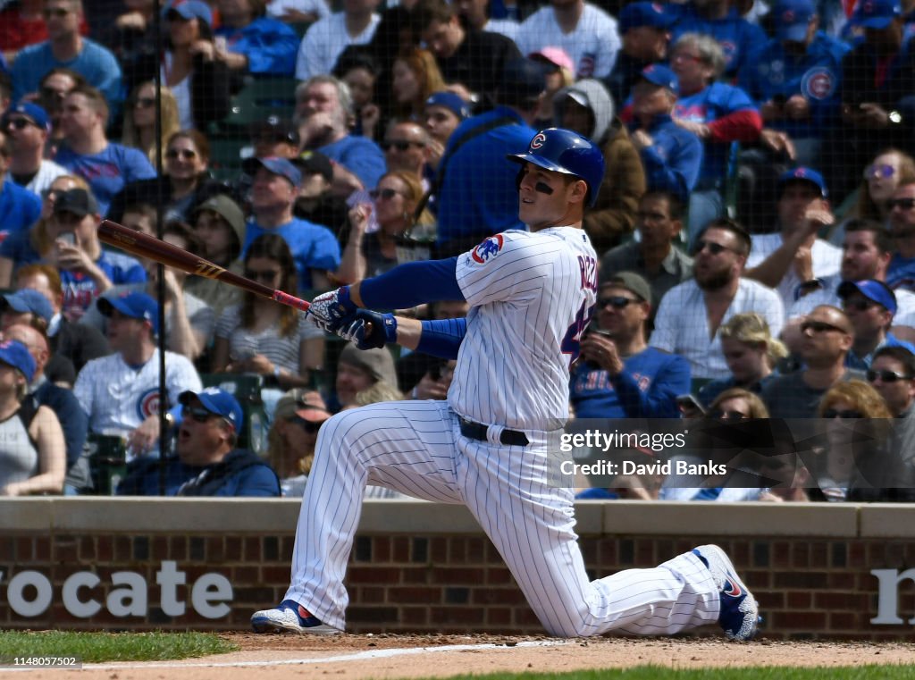 Miami Marlins v Chicago Cubs