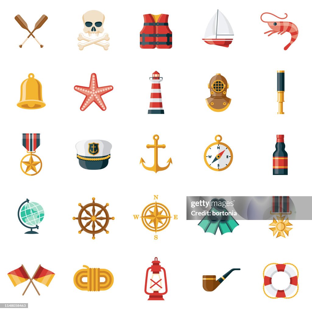 Nautical Icon Set