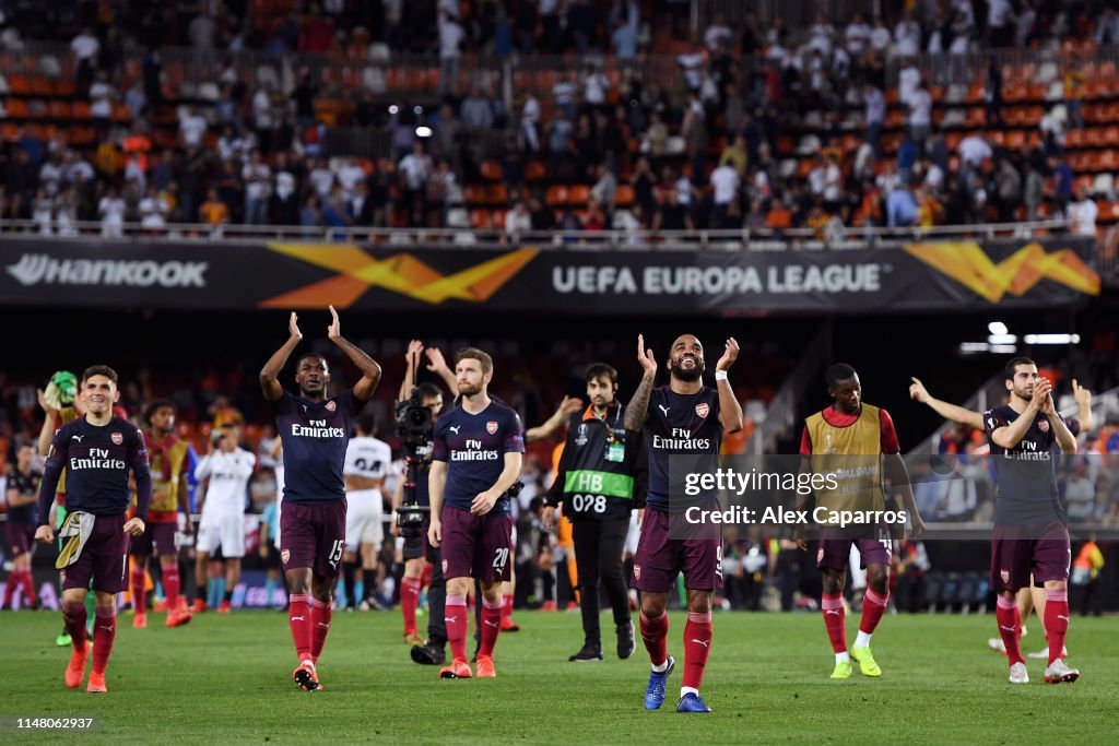 Valencia v Arsenal - UEFA Europa League Semi Final : Second Leg