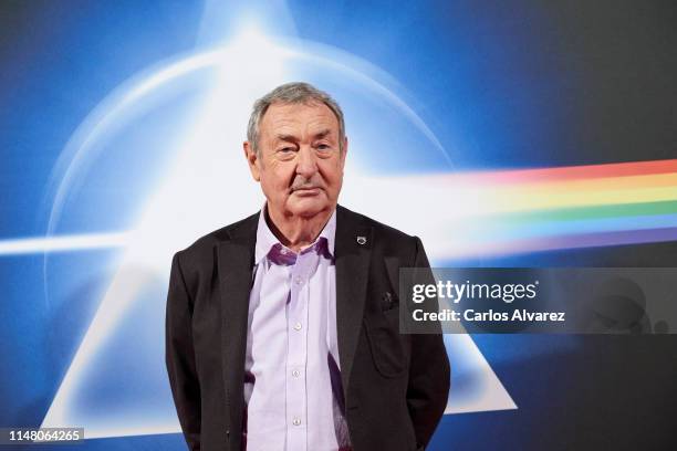 Nick Mason of Pink Floyd attends 'The Pink Floyd Exhibition: Their Mortal Remains' inauguration at Ifema on May 09, 2019 in Madrid, Spain.