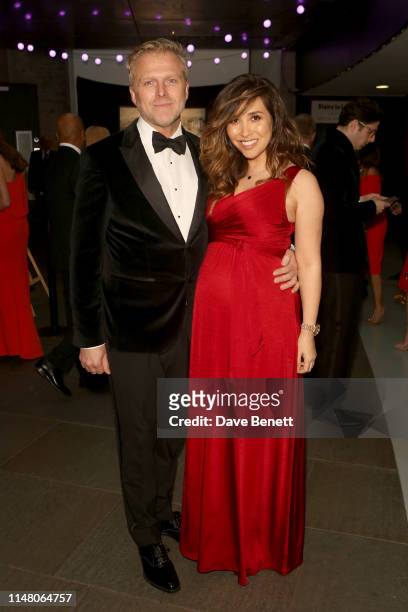 Simon Motson and Myleene Klass attend the Save The Children Centenary Gala at The Roundhouse on May 09, 2019 in London, England.