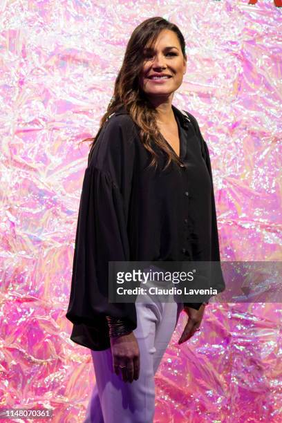 Alena Seredova attends during the Huawei Fashion Flair event on May 09, 2019 in Milan, Italy.
