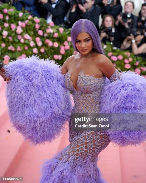 Kylie Jenner attends The Metropolitan Museum Of Art's 2019 Costume Institute Benefit "Camp: Notes On Fashion" at Metropolitan Museum of Art on May 6,...