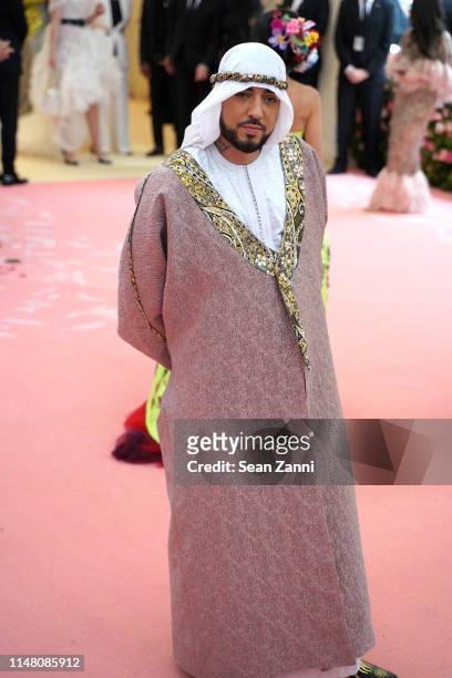 French Montana attends The Metropolitan Museum Of Art's 2019 Costume Institute Benefit "Camp: Notes On Fashion" at Metropolitan Museum of Art on May...