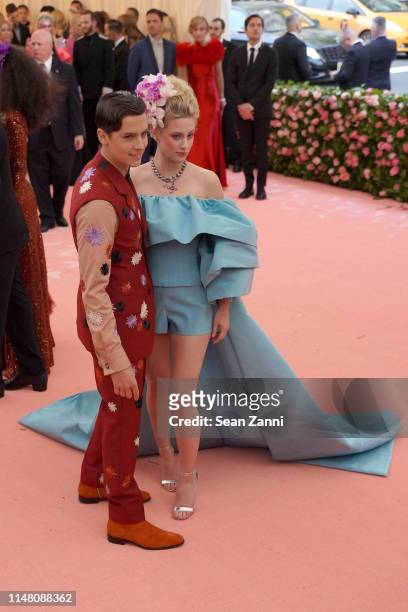 Cole Sprouse and Lili Reinhart attend The Metropolitan Museum Of Art's 2019 Costume Institute Benefit "Camp: Notes On Fashion" at Metropolitan Museum...