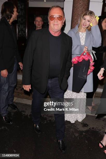 Michael Kors attending a private dinner hosted by Michael Kors at Browns Hotel Mayfair on May 09, 2019 in London, England.