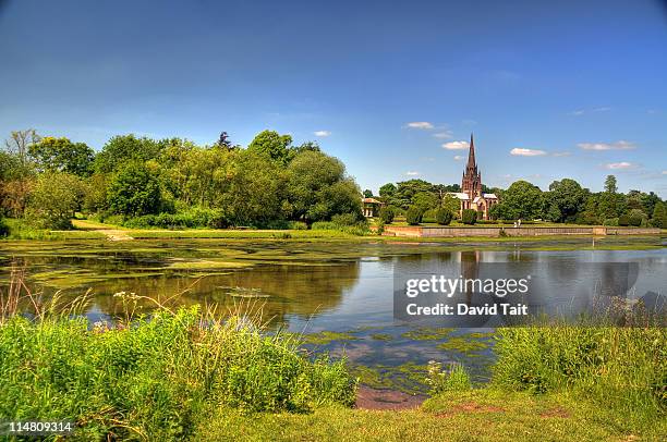 chapel clumber park - nottinghamshire stock pictures, royalty-free photos & images