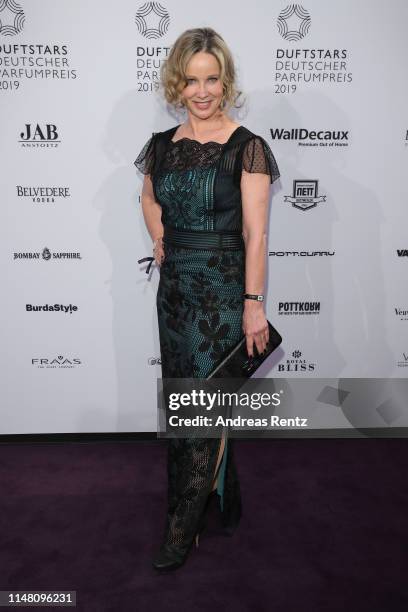 Ann-Kathrin Kramer attends the Duftstars 2019 at Rheinterrasse on May 09, 2019 in Duesseldorf, Germany.