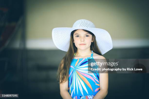 little girl derby day - derby day stock pictures, royalty-free photos & images